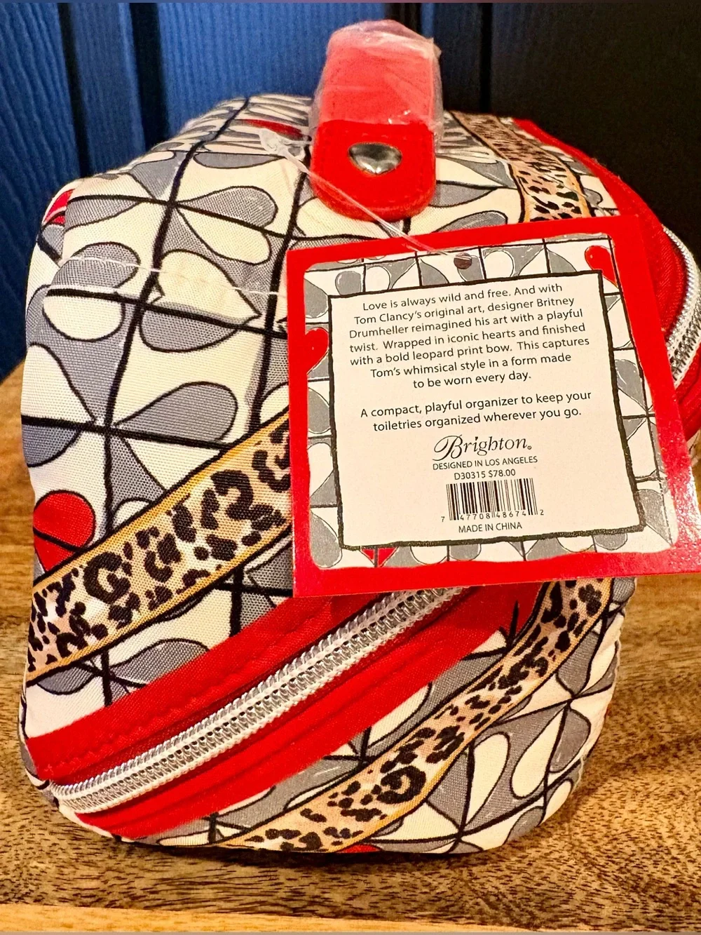 New Brighton Wild Love Cosmetic Bag